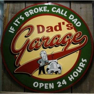 Plaques garage